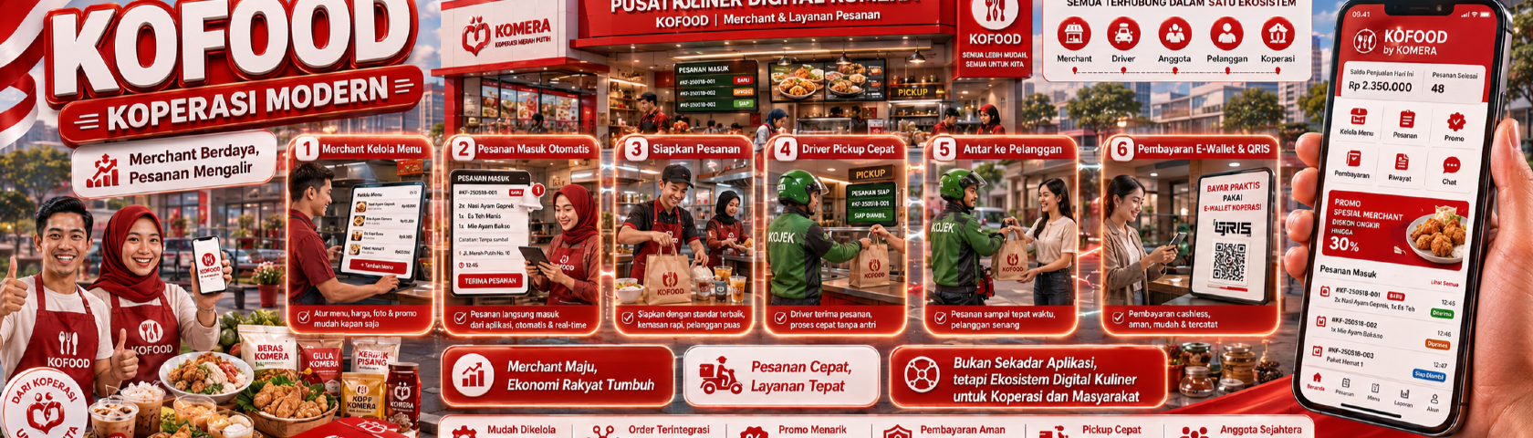 Aktifitas Merchant Kofood
